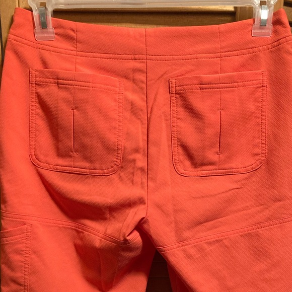 Annika Cutter and Buck Orange Golf Bermuda Shorts - Picture 9 of 12